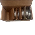 Kimble Kimax Petri Dish Cover/bottom Sets Glass 100X15MM Complete 23064 23062. Fixed Price $38.25.