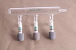 Chemglass Vacuum Manifold, Right Handed, Ports, Chem-cap Valve, CG-4434-01. Fixed Price $107.04.