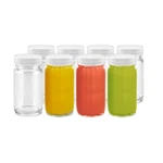 Juice Shot Bottles Set - Wide Mouth For Juicing Beverage Storage Liquids 2 Oz.... Fixed Price $24.11.
