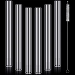 Foldtier 6 Pcs Borosilicate Glass Tube 12MM Od Thick 4 Inch, Clear. Fixed Price $13.35.