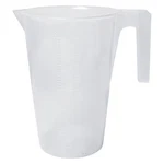 Pitcher, Polypropylene, Tall Form With Handle, 2 / 0.5 Gal Capacity, Not. Fixed Price $16.19.