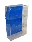Used Trippnt Clear Acrylic Triple Glove Box Holder Side-loading 50826. Fixed Price $69.99.