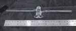 Corning Pyrex Stopcock, Full Length, Single Oblique Solid Glass Plug, 2MM Bore. Fixed Price $31.65.