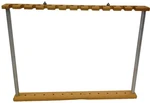 Eisco Labs Buret Rack, Natural Wood, 12 Capacity. Fixed Price $80.00.