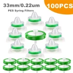 100PCS Ms Sterile Pes Syringe Filter 33MM 0.22 Micron Pore Size Hydrophilic Hplc. Fixed Price $85.99.
