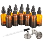 1OZ Amber Glass Bottles 12/48 Pack Tincture With Eye Droppers. Fixed Price $17.97.