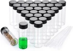 Bkmamlab 30ML Clear Small Glass Vials With Screw CAPS30PCS. Fixed Price $27.21.