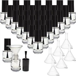 30 Pack 5ML Empty Nail Polish Glass Bottles With Brush Cap For Art. Fixed Price $26.49.
