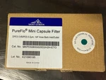 Saint-gobain Pureflo Mini Capsule Filter Dpes 0.65/PES 0.2UM 1/4" Hose Barb. Fixed Price $30.00.