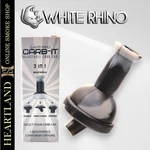 Adjustable Carb Cap Bong 3 In 1 Plastic Water Pipe Accessories Gray Black. Fixed Price $14.99.