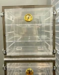Plas-labs Desiccator Stackable Cubicles W/ Shelves-excellent Condition. Fixed Price $400.00.