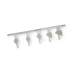 Chemglass Port Vacuum/inert Manifold 450MM Overall Width CG-4440-03. Fixed Price $269.10.