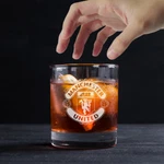 Custom Engraved Manchester United Whiskey Glass 11 Oz Standard Rocks New. Fixed Price $28.99.