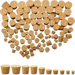 100 Pack Assorted Cork Stoppers Different Sizes Variety Wooden Wine Bottle. Fixed Price $14.46.