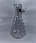 Pyrex 5340 Graduated 1000ML Filter Flask Heavy Wall Sidearm Tubulation & Stopper. Fixed Price $28.00.