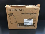 Corning Ref 430281 250ML Easy Grip Storage Bottle With Caps Lot Pcs. Fixed Price $51.19.