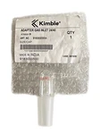 New Kimble Kimax Glass 24/40 90 Gas Inlet Adapter W/ 10MM Od Hose Barb. Fixed Price $31.49.