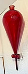 Pyrex, Kimble Red Ray-sorb Glass 1000ML Squibb Funnel, Ptfe Stopcock. Fixed Price $149.95.