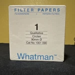 Whatman Qualitative Filter Paper Circles 90MM Diameter 1001 090 Box Of. Fixed Price $26.95.