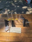 Kimble Chase 17054F-25 BURET,GLASS,25 Ml,class A, Ptfe, Autozero. Plus Beakers. Fixed Price $125.00.