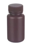 48-WHEATON 125ML #209627 Leak Resistant Wide Mouth, Hdpe, Amber, 38-410 Cap. Fixed Price $40.50.