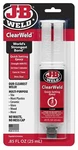 J-b 50112 25 Ml Clearweld Quick-setting Epoxy Syringe (pack Of 2). Fixed Price $16.99.