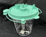 Bemis 1200CC Hi-flow Suction Canister With Lids New!! Lot Of. Fixed Price $63.59.
