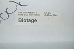 Biotage Flash SAM110716016 Kp-sil SAM-1107-16016. Fixed Price $71.40.