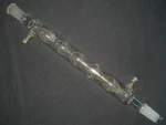 Pyrex 24/40 Glass 300MM Jacket 5-BULB Allihn Condenser, 2480-300, Residue, Chip. Fixed Price $54.74.