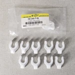 Lot Of 10 Chemglass CG-145-T-01 White Ptfe Clamps For Joint Size 14/20. Fixed Price $59.00.