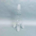 Chemglass CG-1279-04 Receiving Flask 50 Ml With Hooks 24/40 Joints. Fixed Price $30.00.