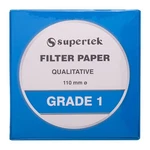 Supertek Grade Qualitative Filter Paper, 110 Mm Diameter - New 100 Pk. Fixed Price $16.20.