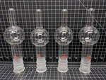 Pyrex Ace 7529 Smog Bubbler 29/42 18/7 Lab Glass Vacuum Trap Midget Impinger. Fixed Price $22.50.