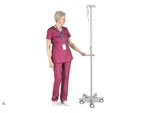 Iv With Wheels Medical Portable Stand Pole, Bag Removable. Fixed Price $78.85.
