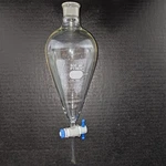 Pyrex 1000ML Glass Squibb Separatory Funnel And Ptfe Stopcock, 6404-1L. Fixed Price $68.89.