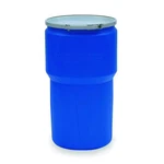 Eagle Mfg Open Head Transport Drum, Polyethylene, 14 Gal, Unlined, Blue 1610MBGF. Fixed Price $67.46.