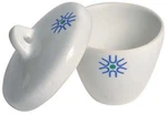United JCT100 Crucible, Porcelain, Glazd, 1150C, 65MM, PK6. Fixed Price $72.45.