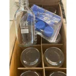 Bottles -scientific B3000-1000-G Hybex Borosilicate Glass Media Storage. Fixed Price $180.00.