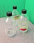Wheaton Glass 500ML Clear Wide Mouth Round Media Bottle Cap 33-430MM Lot Of. Fixed Price $30.00.