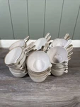 Lot Of 36 Coors Porcelain Evaporating Dishes W/ Handles Lab Chemistry. Fixed Price $39.00.