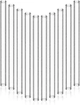 Pqapgt 8 Long 10 Pieces Glass Borosilicate Blowing Tubes Inch, Clear. Fixed Price $21.86.
