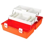 Flambeau 6772PM First Aid Storage Case, 10-1/4" W X 17-1/2" 10-1/2" H. Fixed Price $63.59.