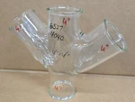 O-i/schott Kimax 6527-4040, 4" Double Tee Wye Glass Fitting Drainline. Fixed Price $149.99.