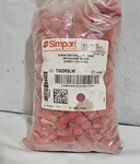 (1000-PK) Simport Screw Caps Red T502RSLW. Fixed Price $15.95.
