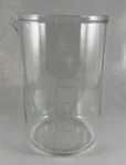 Kimax No. 14005 Glass Beaker 4000ML 4L Low Form Hd Graduated Griffin Pour Spout. Fixed Price $60.00.