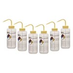 6PK Isopropanol Wash Bottle, 1000ML - Wide Mouth Ldpe Eisco Labs. Fixed Price $60.99.
