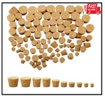 Jetec 100 Pack Assorted Cork Stoppers Different Sizes Variety Wooden Wine Bottle. Fixed Price $14.03.