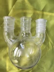Ace Lab Glassware Three-neck 500 Ml Flask For Distillation 29/42 Joint. Fixed Price $45.00.