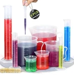 Moveland Upgraded Plastic Graduated Cylinder Beakers Set -. Fixed Price $16.99.