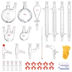Vevor Lab Glassware Distillation Kit 1000ML 3.3 Boro 32 Pcs Equipment. Fixed Price $108.90.